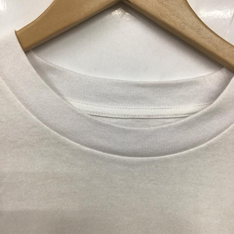 ジャーナルスタンダード JOURNAL STANDARD Tシャツ 半袖 半袖カットソー プリントTシャツ クルーネックカットソー M プリント 白 / ホワイト /  メンズ USED 古着 中古 10131631