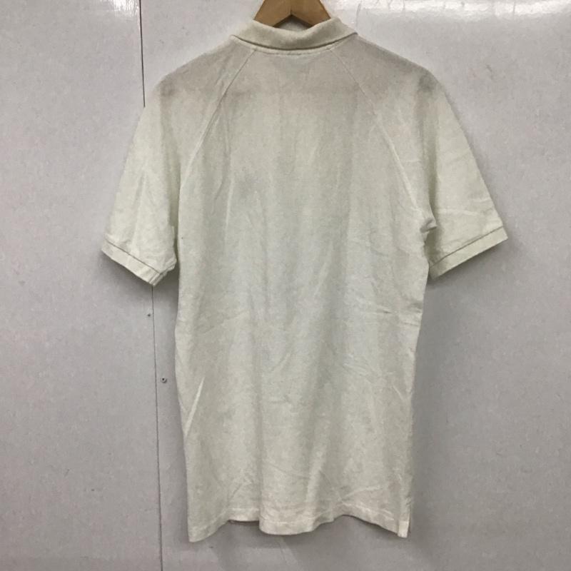 スタンダード カリフォルニア STANDARD CALIFORNIA ポロシャツ 半袖 L 無地 白 / ホワイト /  メンズ USED 古着 中古 10131060