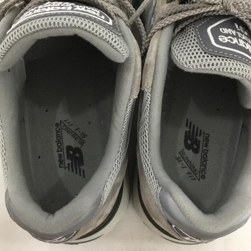 ニューバランス New Balance スニーカー スニーカー U991 GL2 USA9 US：9 ロゴ、文字 灰 / グレー /  メンズ USED 古着 中古 10139974