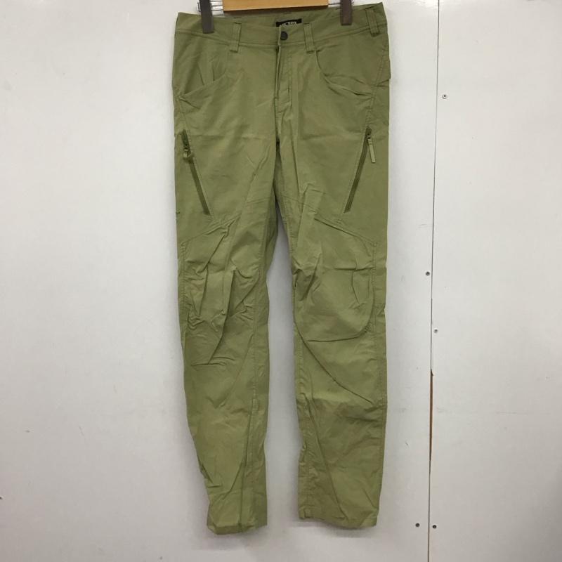 アークテリクス ARC TERYX パンツ ワークパンツ、ペインターパンツ スリムパンツ ストレッチパンツ カジュアルパンツ 30インチ ロゴ、文字 カーキ / カーキ /  メンズ USED 古着 中古 10147389