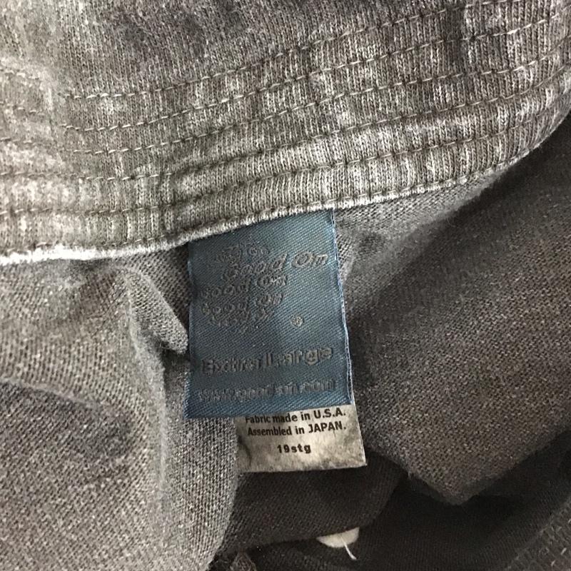 グッドオン Good On ポロシャツ 半袖 半袖ポロシャツ カラーシャツ 半袖カットソー 無地 黒 / ブラック /  メンズ USED 古着 中古 10112692