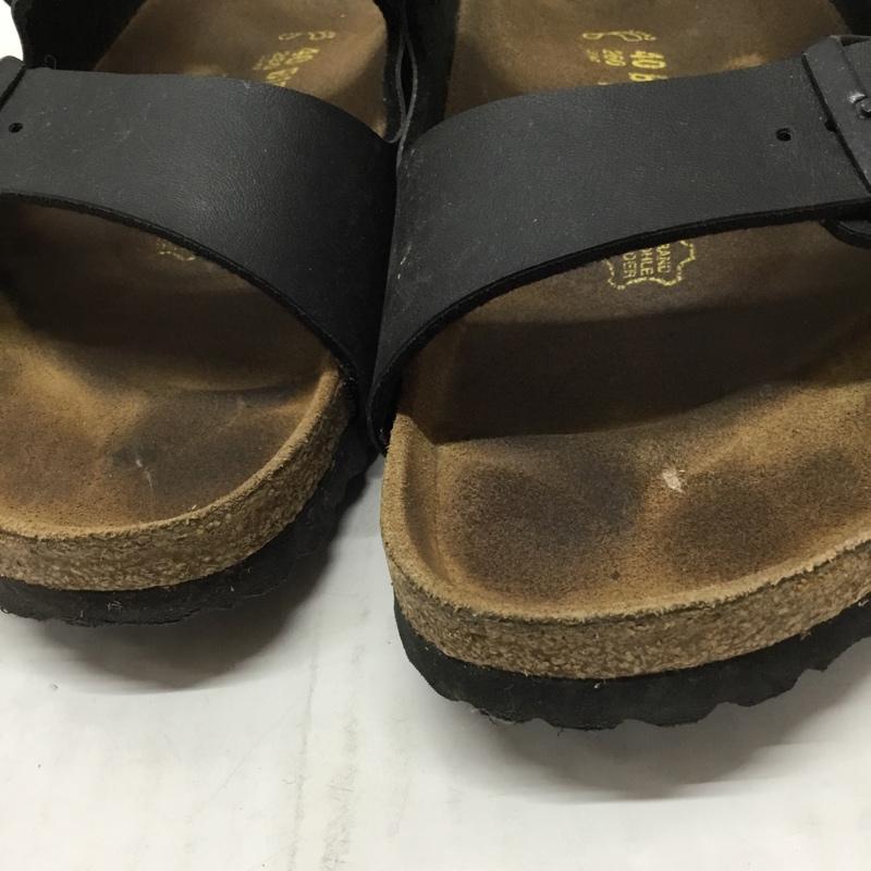 ビルケンシュトック BIRKENSTOCK サンダル サンダル アリゾナ 26cm 26.0cm ロゴ、文字 黒 / ブラック /  メンズ USED 古着 中古 10106471