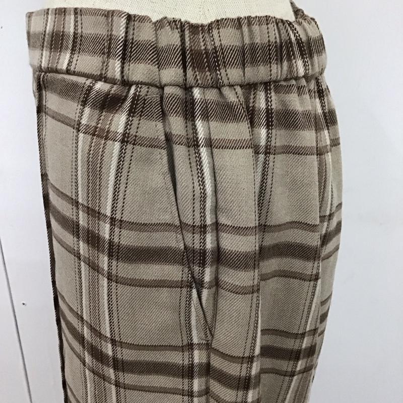 レプシィム LEPSIM パンツ スラックス lpn50899ad チェックパンツ ワイドパンツ カジュアルパンツ LL チェック マルチカラー / マルチカラー /  レディース USED 古着 中古 10119483