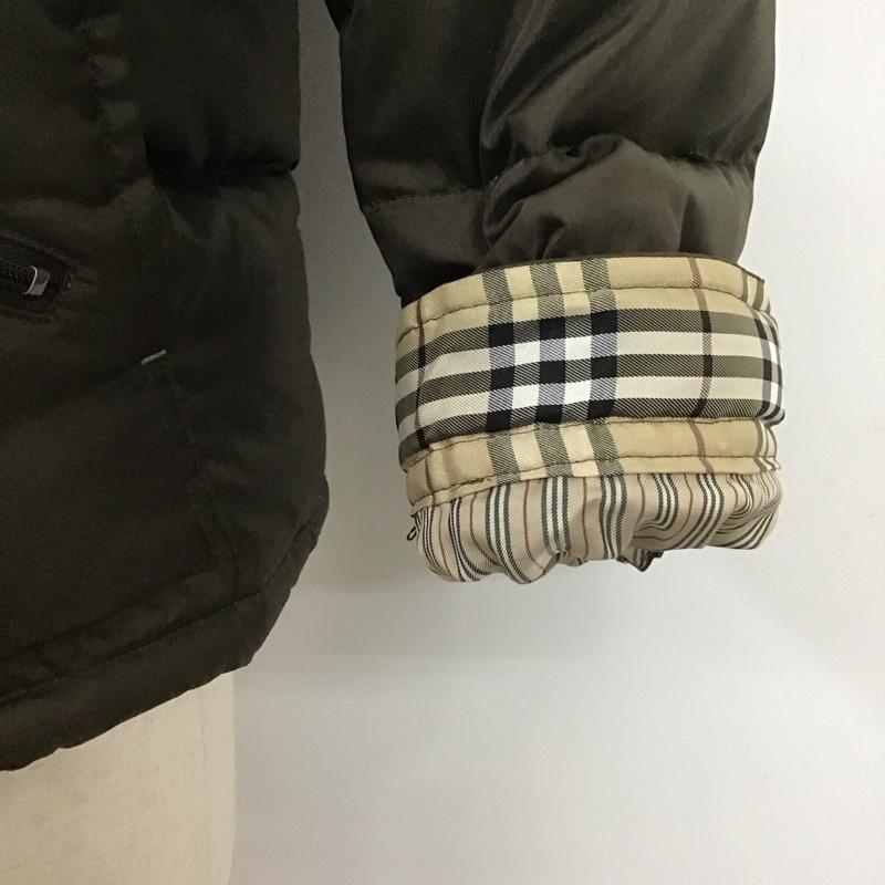バーバリーブラックレーベル BURBERRY BLACK LABEL ジャケット、上着 ダウンジャケット M 無地 カーキ / カーキ /  メンズ USED 古着 中古 10124510