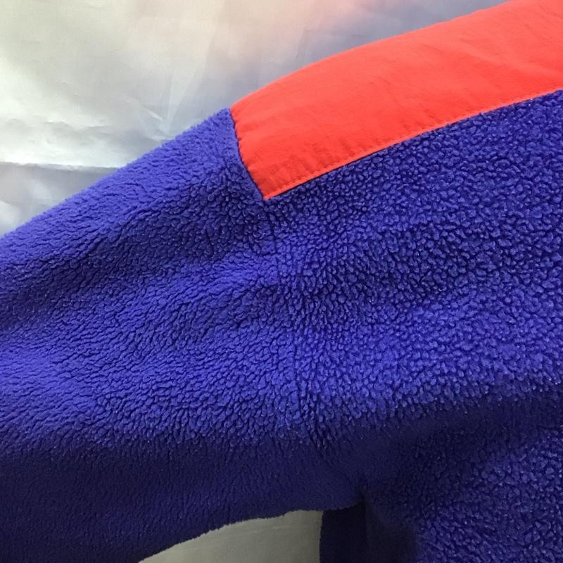 ザノースフェイス THE NORTH FACE ジャケット、上着 ジャケット、ブレザー ジップアップジャケット ジャンパー ジャケット カジュアルジャケット アウター M ロゴ、文字 青 / ブルー / X 赤 / レッド /  メンズ USED 古着 中古 10114385