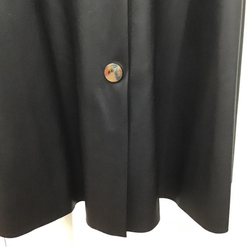 ザラベーシック ZARA BASIC スカート ひざ丈スカート S 無地 黒 / ブラック /  レディース USED 古着 中古 10106135