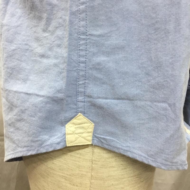 トミーヒルフィガー TOMMY HILFIGER シャツ、ブラウス 長袖 M 無地 水色 / ライトブルー /  メンズ USED 古着 中古 10112765