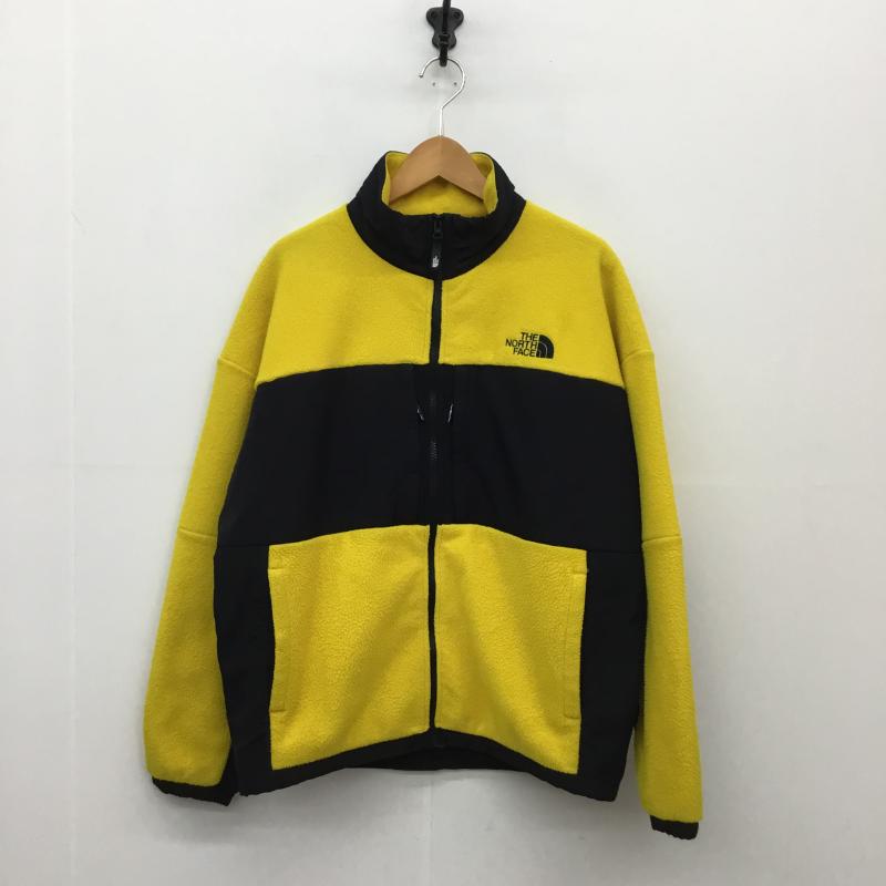 ザノースフェイス THE NORTH FACE ジャケット、上着 ジャンパー、ブルゾン THE NORTH FACE フリースジャケット　NJ4FL62J L ロゴ、文字 黄 / イエロー / X 黒 / ブラック /  メンズ USED 古着 中古 10122369