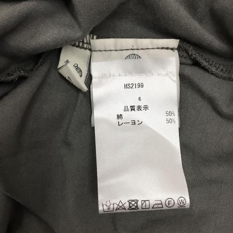 アッカノーヴェチンクエトレ H953 カットソー 長袖 長袖 無地 灰 / グレー /  メンズ USED 古着 中古 10116131