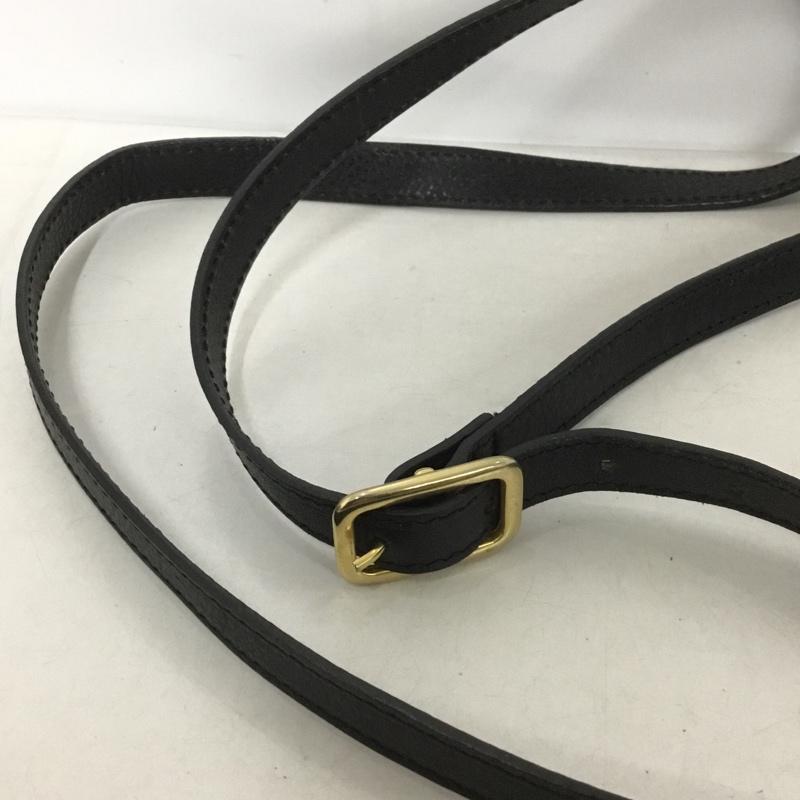 パトリックステファン PATRICK STEPHAN ショルダーバッグ ショルダーバッグ レザー ワンポイント 黒 / ブラック /  レディース USED 古着 中古 10143544