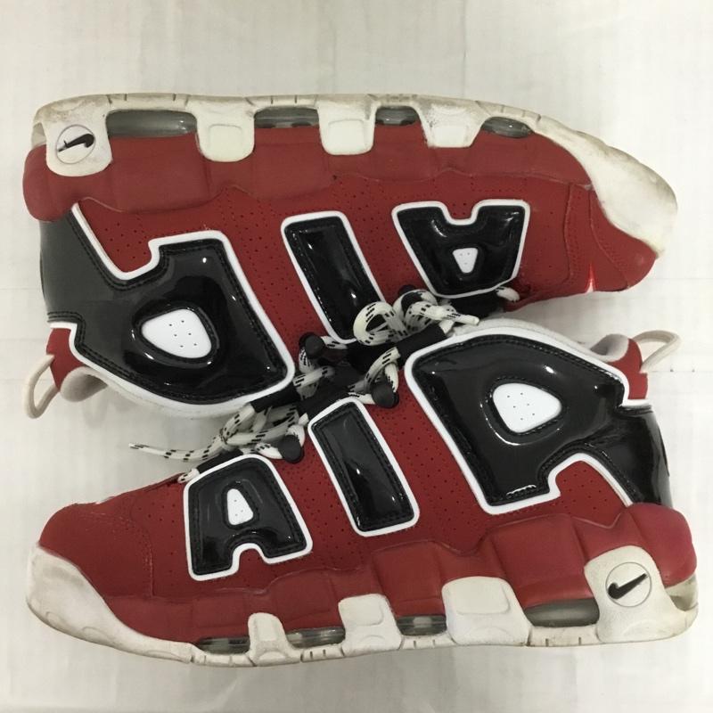 ナイキ NIKE スニーカー スニーカー 921948-600 AIR MORE UPTEMPO 96 27.5cm 27.5cm ロゴ、文字 赤 / レッド / X 白 / ホワイト / X 黒 / ブラック /  メンズ USED 古着 中古 10123650