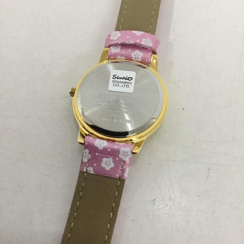 シチズン CITIZEN 腕時計 アナログ（クォーツ式） ハローキティ HELLO KITTY 日本製 0007N003 キャラクター 桃 / ピンク /  レディース USED 古着 中古 10144147