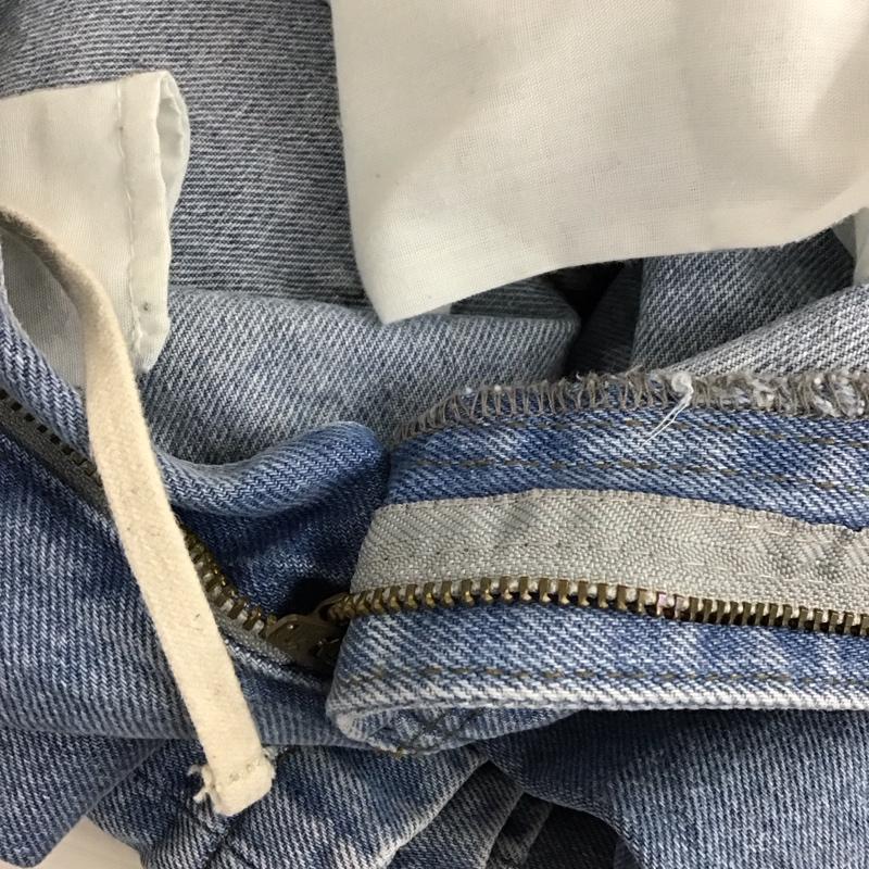 フリークスストア FREAK S STORE パンツ デニム、ジーンズ デニムパンツ ストレートパンツ ワイドパンツ カジュアルパンツ M 無地 インディゴ / インディゴ /  レディース USED 古着 中古 10114448