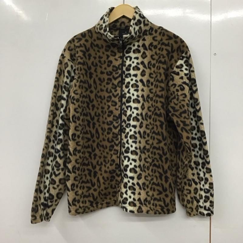 古着 USED ジャケット、上着 ジャケット、ブレザー ジップアップジャケット フリースジャケット アウター M ヒョウ柄・レオパード柄 マルチカラー / マルチカラー /  メンズ USED 古着 中古 10145641