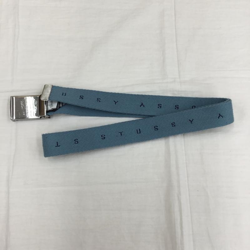 ステューシー STUSSY ベルト・バックル ベルト FREE ロゴ、文字 青 / ブルー /  メンズ USED 古着 中古 10138273