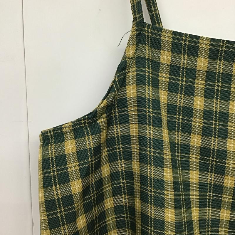 エヘカソポ ehka sopo ワンピース ロングスカート FREE チェック マルチカラー / マルチカラー /  レディース USED 古着 中古 10131530