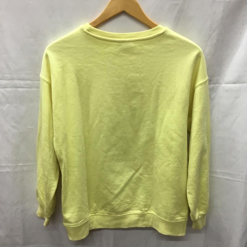 ザラ ZARA トレーナー 長袖 160cm 無地 黄 / イエロー /  ガールズ USED 古着 中古 10110563