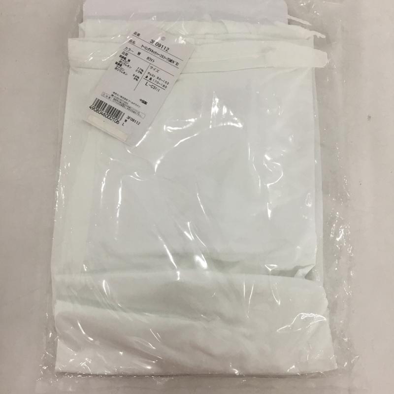 古着 USED Tシャツ 半袖 C3fit 3F09112 クーリング Vネックハーフスリーブ L ワンポイント 白 / ホワイト /  メンズ USED 古着 中古 10132868