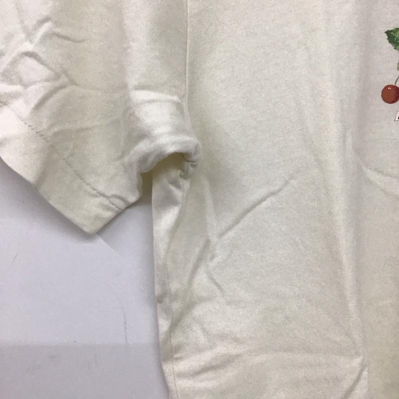 ピンクハウス PINK HOUSE Tシャツ 半袖 M プリント 白 / ホワイト /  レディース USED 古着 中古 10141250