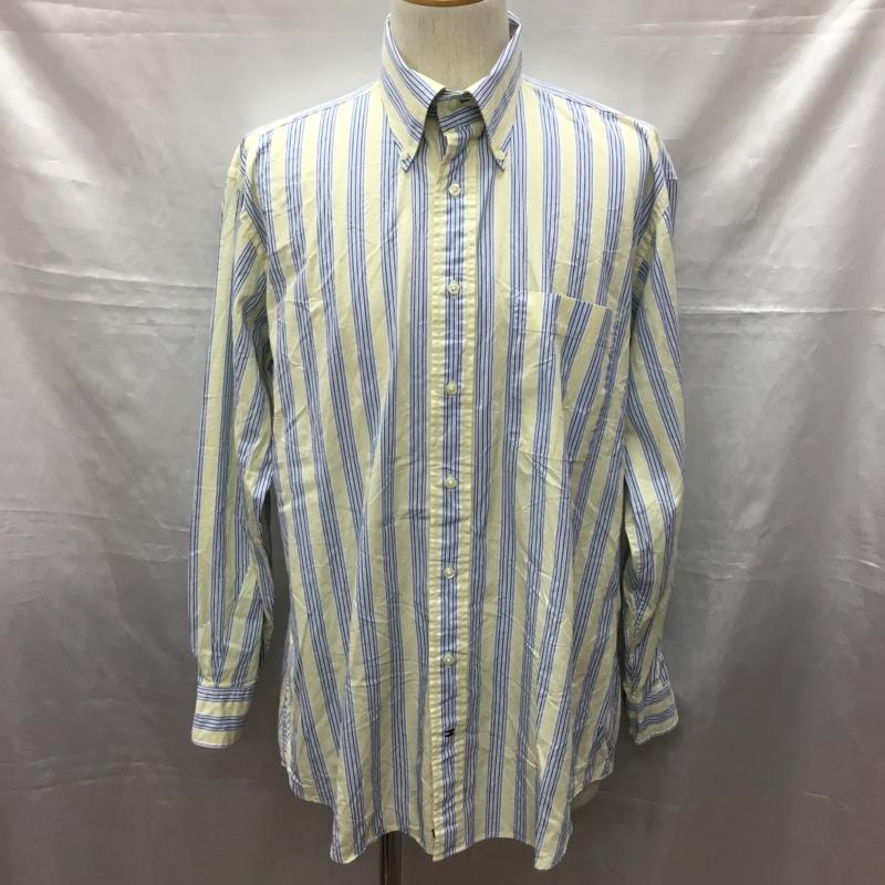 トミーヒルフィガー TOMMY HILFIGER シャツ、ブラウス 長袖 長袖シャツ カラーシャツ ボタンダウンシャツ 長袖カットソー ストライプシャツ M ストライプ マルチカラー / マルチカラー /  メンズ USED 古着 中古 10115122