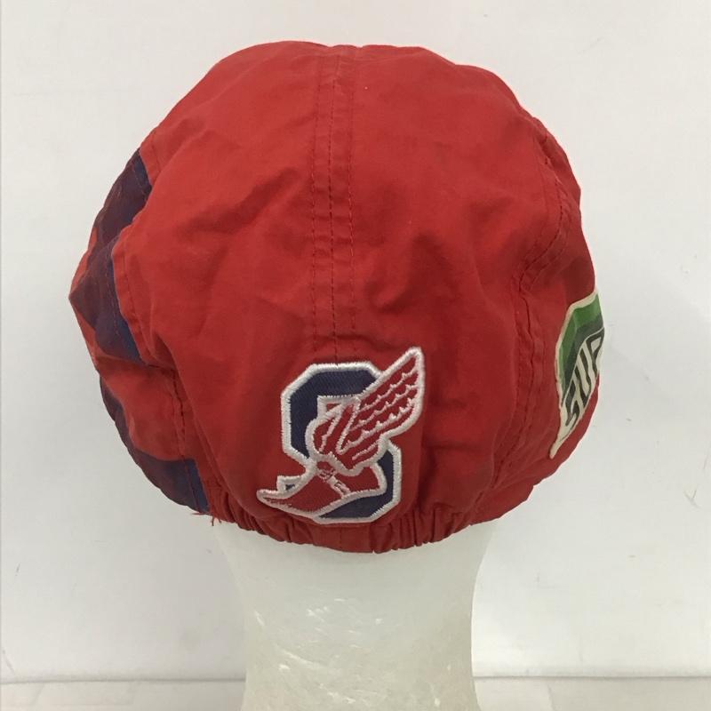 シュプリーム Supreme 帽子 キャップ Stadium Cap ロングビルキャップ ONE SIZE ロゴ、文字 赤 / レッド /  メンズ USED 古着 中古 10146087