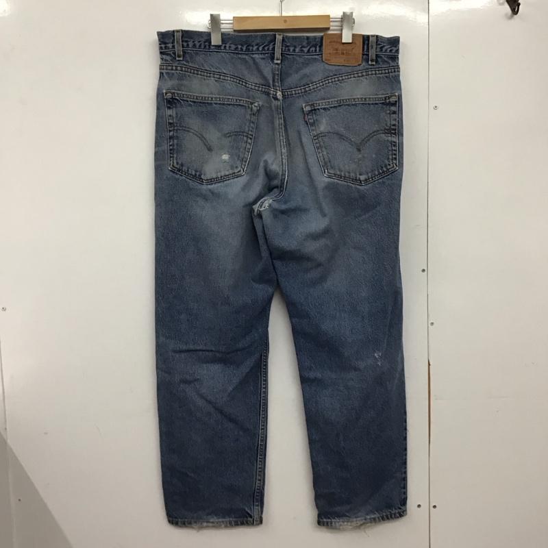 リーバイストラウスアンドコー Levi Strauss & co. パンツ デニム、ジーンズ デニムパンツ ワイドパンツ カジュアルパンツ 554工場 40 無地 インディゴ / インディゴ /  メンズ USED 古着 中古 10149581