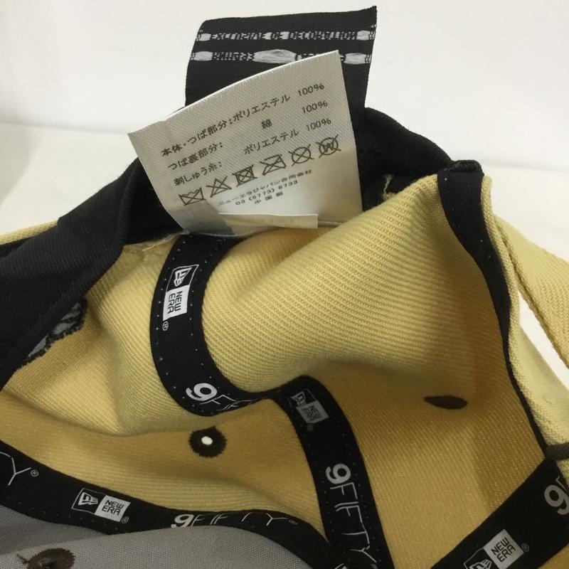 ニューエラ NEW ERA 帽子 キャップ NFL 9FIFTY レイダース ロゴ、文字 ベージュ / ベージュ / X 茶 / ブラウン /  メンズ USED 古着 中古 10138484