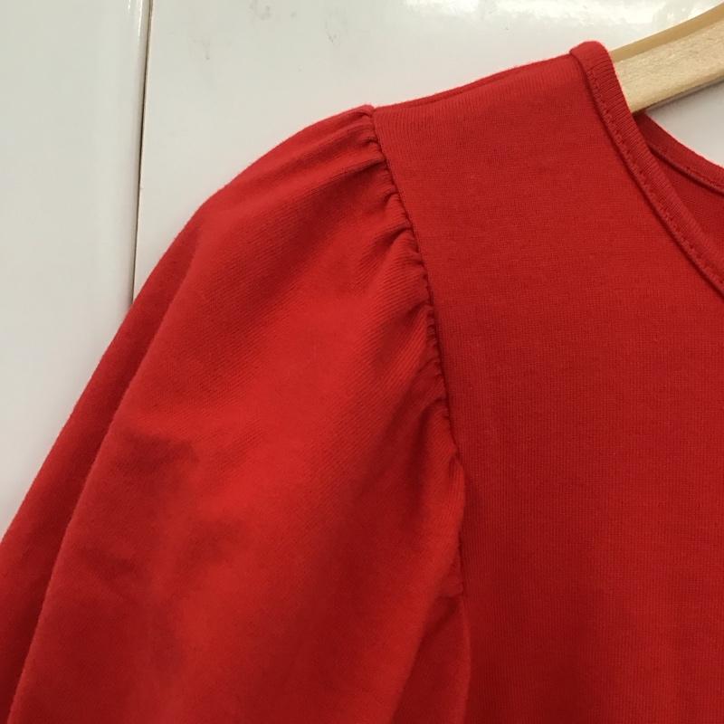 フリークスストア FREAK S STORE ワンピース ロングスカート 222-31105 Short sleeve dress FREE 無地 赤 / レッド /  レディース USED 古着 中古 10130559