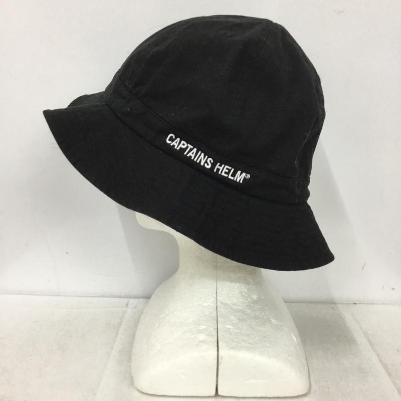 キャプテンズヘルム Captains Helm 帽子 ハット CH26-SP-C04 TRADEMARK LOGO BALL HAT ボールハット ロゴ、文字 黒 / ブラック /  メンズ USED 古着 中古 10150531