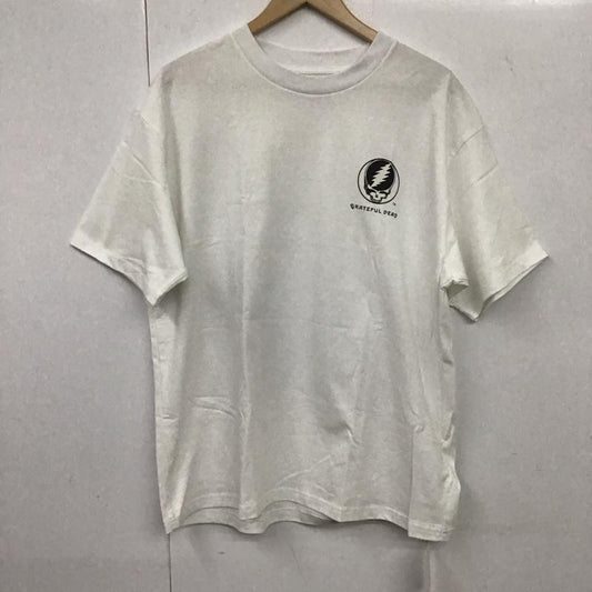 ジャーナルスタンダード JOURNAL STANDARD Tシャツ 半袖 半袖カットソー プリントTシャツ クルーネックカットソー M プリント 白 / ホワイト /  メンズ USED 古着 中古 10131631