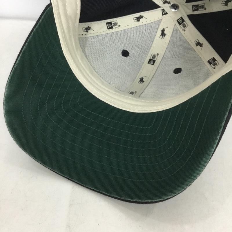 ポロバイラルフローレン Polo by RALPH LAUREN 帽子 キャップ NEW ERA NY クーパーズタウン ロゴ、文字 紺 / ネイビー /  メンズ USED 古着 中古 10142803