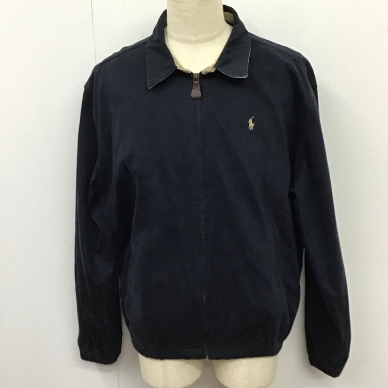 ポロバイラルフローレン Polo by RALPH LAUREN ジャケット、上着 ジャケット、ブレザー XL ロゴ、文字 紺 / ネイビー /  メンズ USED 古着 中古 10115609