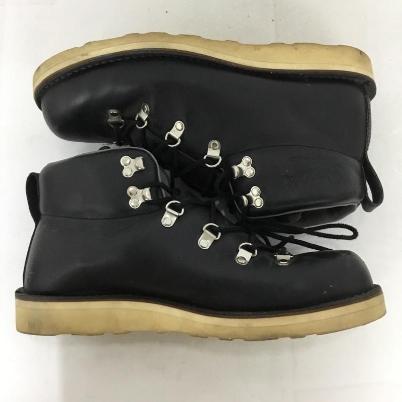 ダナー Danner ブーツ ショートブーツ DS10026X SOPHNET MOUNTAIN TRAIL レザー 9 US：9 ロゴ、文字 黒 / ブラック /  メンズ USED 古着 中古 10131039