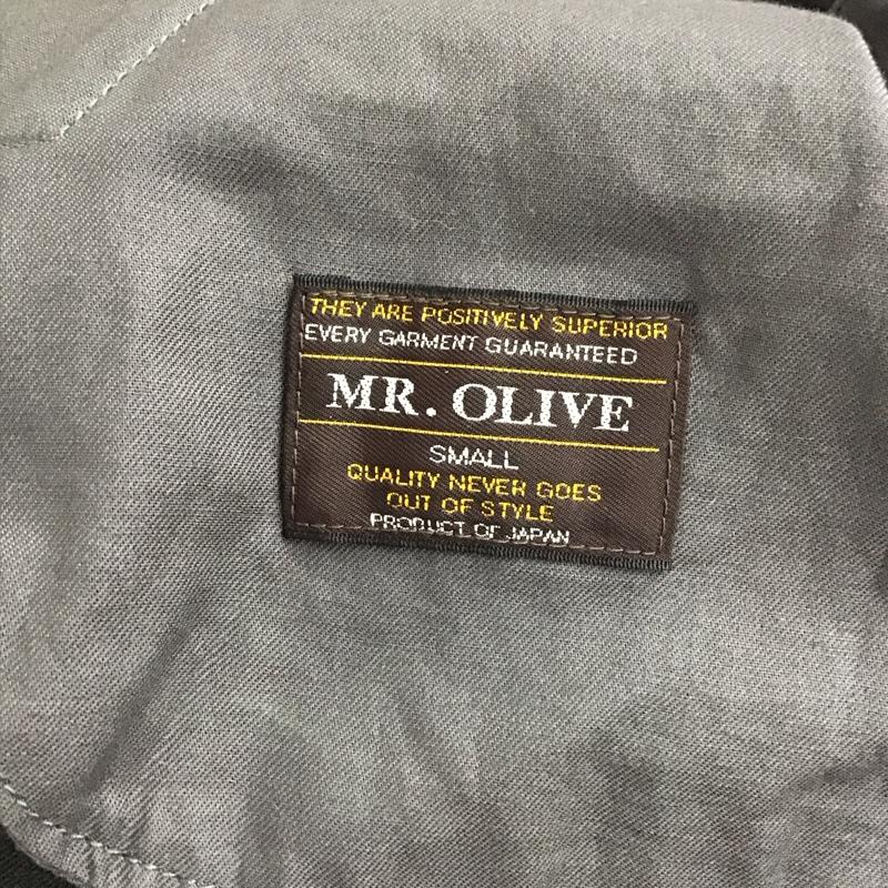 ミスターオリーブ MR.OLIVE パンツ スラックス スラックス スリムパンツ ストレッチパンツ S 無地 灰 / グレー /  メンズ USED 古着 中古 10144938