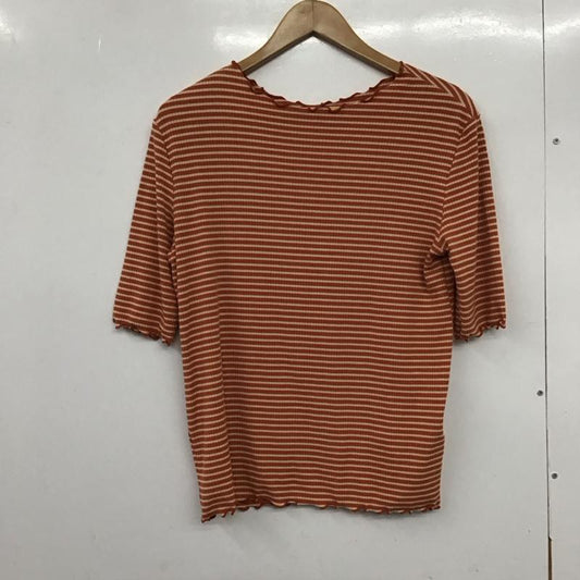 ローリーズファーム LOWRYS FARM カットソー 七分袖 FREE ボーダー柄 マルチカラー / マルチカラー /  レディース USED 古着 中古 10133133