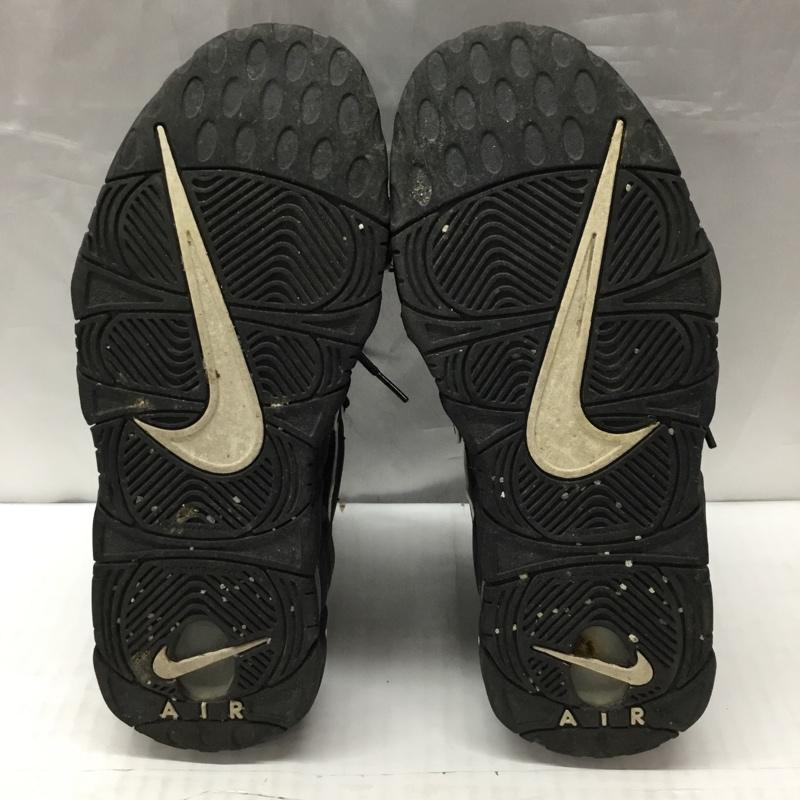 ナイキ NIKE スニーカー スニーカー 415082-002 AIR MORE UPTEMPO ガールズモデル 24.5cm 24.5cm ロゴ、文字 黒 / ブラック /  レディース USED 古着 中古 10111961