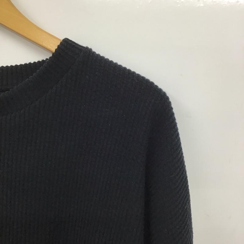 ハレ HARE カットソー 長袖 長袖カットソー 無地カットソー クルーネック M 無地 黒 / ブラック /  メンズ USED 古着 中古 10146823