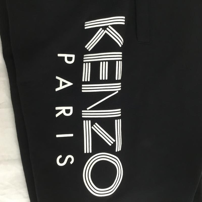 ケンゾー KENZO パンツ ショートパンツ スウェットパンツ L ロゴ、文字 黒 / ブラック /  メンズ USED 古着 中古 10113094