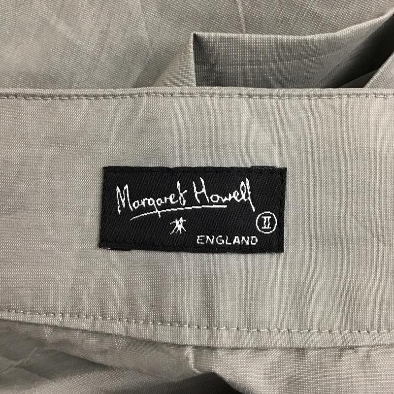マーガレットハウエル MARGARET HOWELL スカート ひざ丈スカート ひざ丈スカート フレアスカート カジュアルスカート 2 無地 灰 / グレー /  レディース USED 古着 中古 10114939