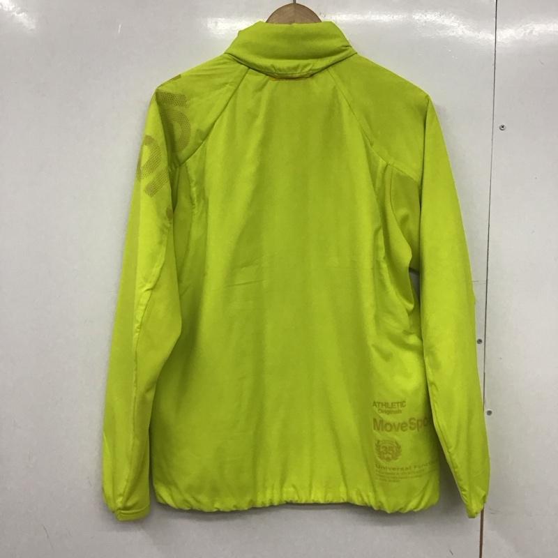 デサント DESCENTE ジャケット、上着 ジャンパー、ブルゾン L 無地 黄緑 / イエローグリーン /  メンズ USED 古着 中古 10145957
