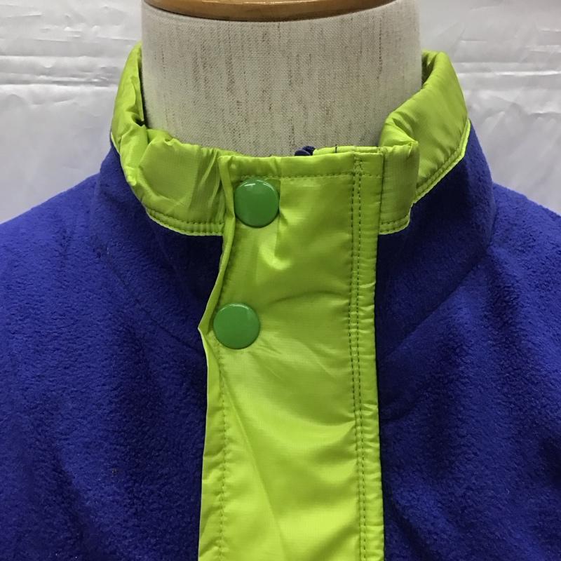 チャンピオン Champion ジャケット、上着 ジャケット、ブレザー C3-E611 アクションスタイルフリース フリースジップアップジャケット カジュアルジャケット S ロゴ、文字 青 / ブルー /  メンズ USED 古着 中古 10110742