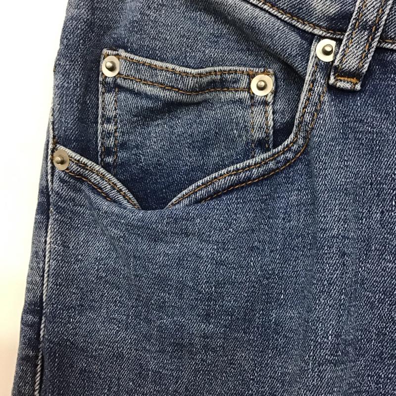 ザラ ZARA パンツ デニム、ジーンズ デニムパンツ スリムパンツ カジュアルパンツ ストレッチパンツ 40 無地 インディゴ / インディゴ /  メンズ USED 古着 中古 10140150