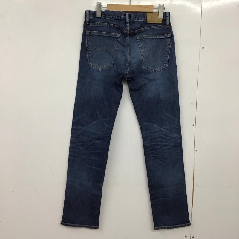 ポロラルフローレン POLO RALPH LAUREN パンツ デニム、ジーンズ デニムパンツ スリムパンツ カジュアルパンツ ストレッチパンツ 28インチ 無地 インディゴ / インディゴ /  メンズ USED 古着 中古 10149955