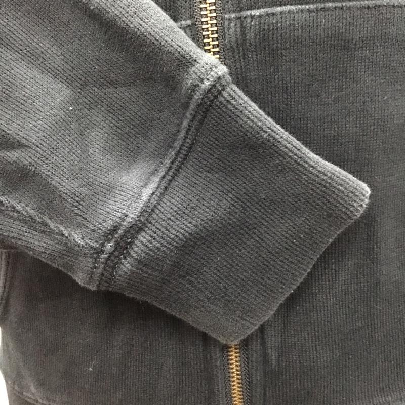 ポロバイラルフローレン Polo by RALPH LAUREN パーカー 長袖 長袖パーカー フード付きパーカー プリントスウェット ジップアップパーカー XS ロゴ、文字 黒 / ブラック /  メンズ USED 古着 中古 10120085