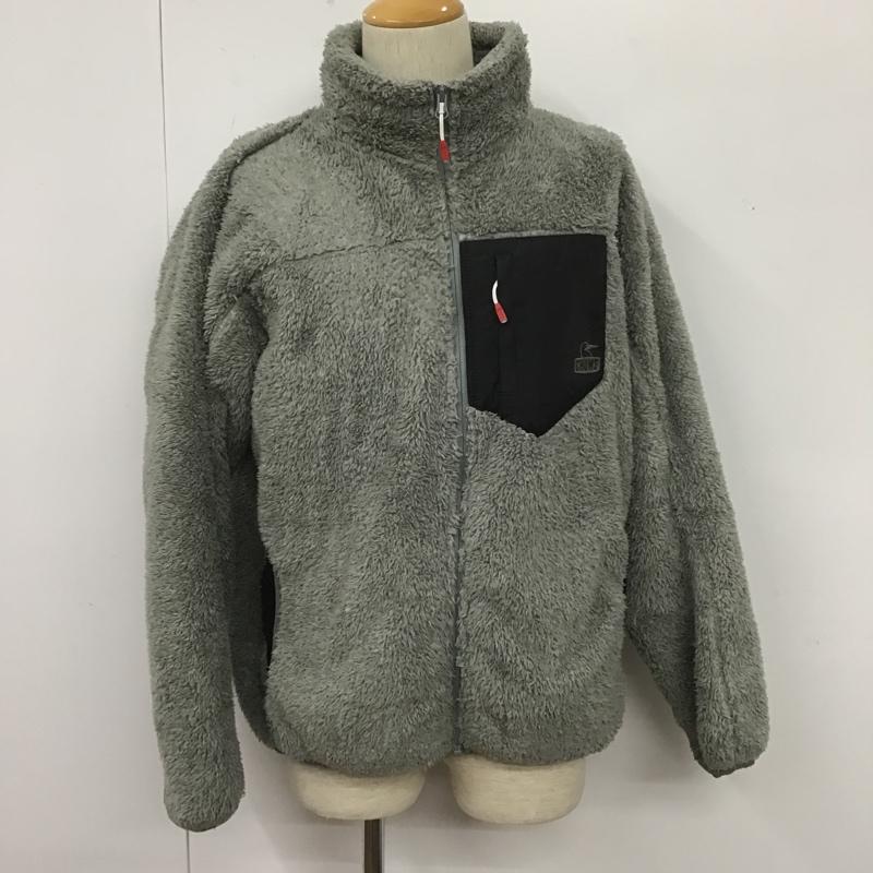 チャムス CHUMS ジャケット、上着 ジャンパー、ブルゾン L 無地 灰 / グレー /  メンズ USED 古着 中古 10106075