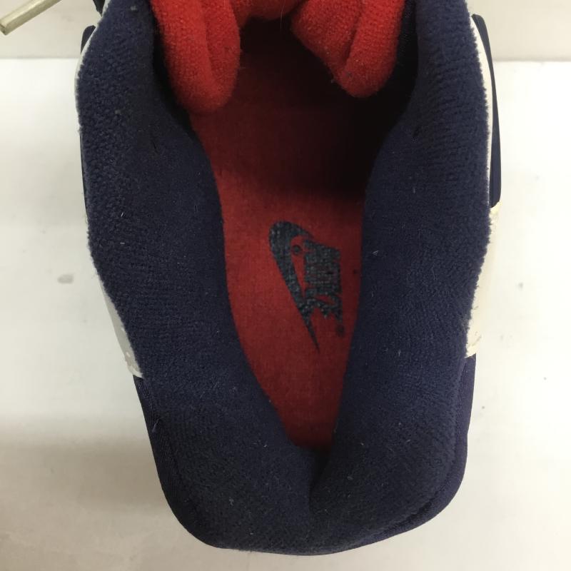 ナイキ NIKE スニーカー スニーカー AIR FORCE 180 OLYMPIC エアフォース 180 オリンピック 310095-100 28.0cm ロゴ、文字 白 / ホワイト / X 紺 / ネイビー /  メンズ USED 古着 中古 10107271