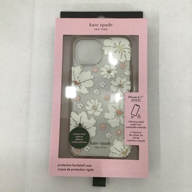 ケイトスペード Kate Spade ファッション小物 ファッション小物 KSIPH-222-CFLCC Protective Hardshell Case iPhone14 iPhoneケース ロゴ、文字 X 花柄 マルチカラー / マルチカラー /  レディース USED 古着 中古 10122759