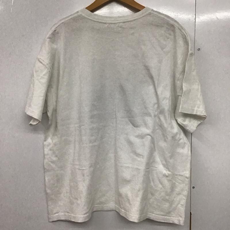 ディスコート Discoat Tシャツ 半袖 DPZ2042106A0002 フォトグラフィックTシャツ FREE ロゴ、文字 白 / ホワイト /  レディース USED 古着 中古 10144114