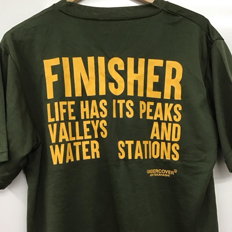 アンダーカバー UNDERCOVER Tシャツ 半袖 半袖カットソー プリントTシャツ クルーネックカットソー L ロゴ、文字 カーキ / カーキ /  メンズ USED 古着 中古 10148904