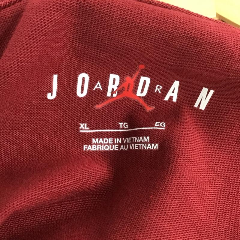 エアジョーダン AIR JORDAN Tシャツ 半袖 hq2666-687 MJSTMT1985SSCRWGELJDAY プリントTシャツ XL プリント えんじ / ワインレッド /  メンズ USED 古着 中古 10132597
